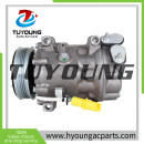 SD7V16 1864F 1876 Auto AC Compressors CITROËN Jumper 1671554080 9806706780 9819711380 8FK351006201