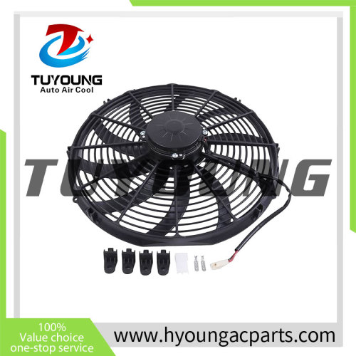 Auto air conditioner Fan for universal vehicle Fan 12V  16” VA18-AP10/C-41