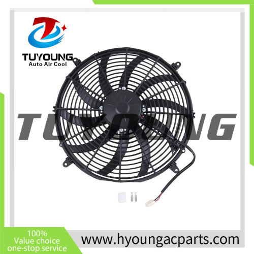 Auto air conditioner Fan for universal vehicle Fan 12V  16” VA18-AP10/C-41