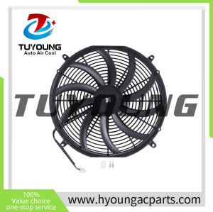 Auto air conditioner Fan for universal vehicle Fan 12V  16” VA18-AP10/C-41