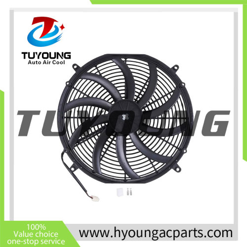 Auto air conditioner Fan for universal vehicle Fan 12V  16” VA18-AP10/C-41