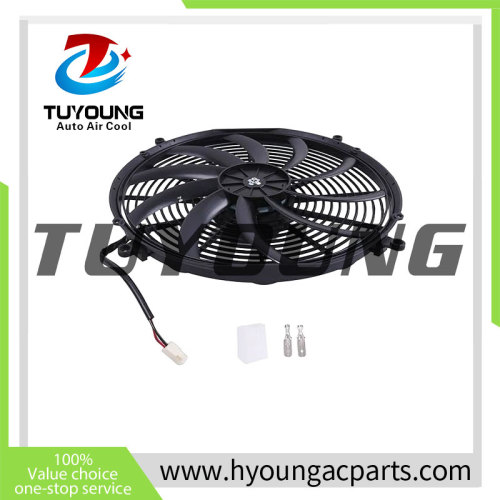 Auto air conditioner Fan for universal vehicle Fan 12V  16” VA18-AP10/C-41