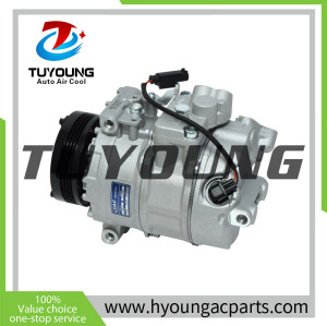 7SEU16C auto  air conditioning compressor for BMW E60 E61 E65 525 530 2004 2005 64526950152 64522147457 9744728-937 4471500970 4471500990