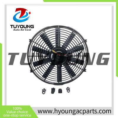 14 inch automotive electric fan motor fit truck vehicle 24V ELECTROVENTILADOR UNIVERSAL 14