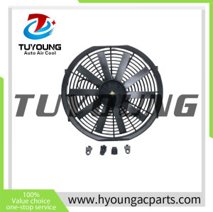 14 inch automotive electric fan motor fit truck vehicle 24V ELECTROVENTILADOR UNIVERSAL 14