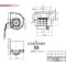 Factory directly sale superior quality Auto ac blower fan motor for John deere 12v 130063810