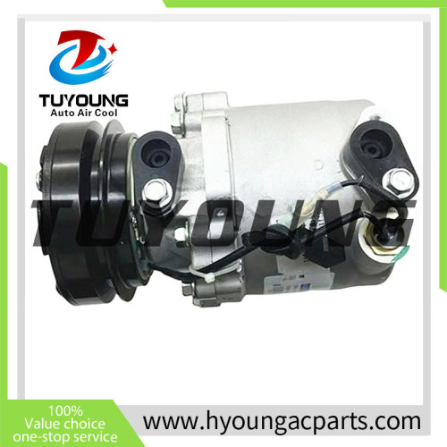 Auto AC Compressor for Mini Van. Compatible For Dong Fen K07. Compatible For DFM YUAN ATC-066-P11  WXH-066-P6A  ATC-066-P6A  WXH-066-P11