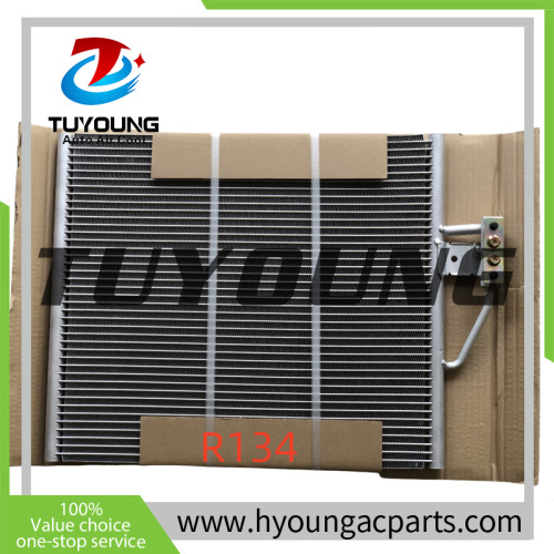 64538378438 1040227 P40227 P40227P Auto Air Conditioning Condenser 421*460*16 mm for BMW 525i