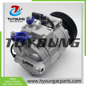7SE16 Auto AC Compressor AUDI Q7 2006-2010 4E0260805AG 7L6820803T 7L6820808 7P0820803D 8E0260805S 3D0820805C 4E0260805AC DCP02096