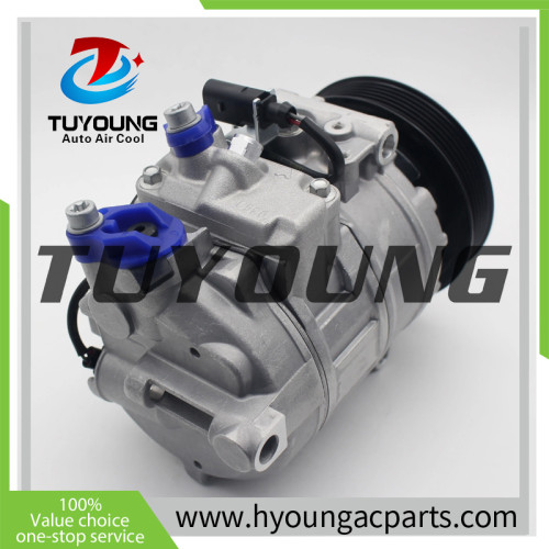 7SE16 Auto AC Compressor AUDI Q7 2006-2010 4E0260805AG 7L6820803T 7L6820808 7P0820803D 8E0260805S 3D0820805C 4E0260805AC DCP02096