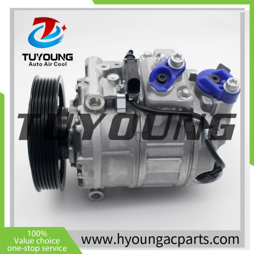 7SE16 Auto AC Compressor AUDI Q7 2006-2010 4E0260805AG 7L6820803T 7L6820808 7P0820803D 8E0260805S 3D0820805C 4E0260805AC DCP02096