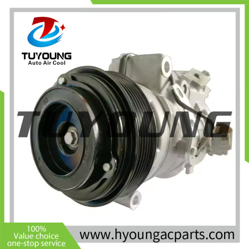 10SR19C auto AC compressor for Toyota LAND Cruiser UZJ200 2UZFE 4.7L 120mm 88320-6A300 883206A300 850191N 10553750 105505 883206A300