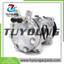 Auto AC Compressor for sanden 7H15 SD 709 UNIVESAL Model farm tractor 12V/ 24V 379609170  4637173  4637171  56004354 1520799 1521105