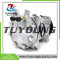 Auto AC Compressor for sanden 7H15 SD 709 UNIVESAL Model farm tractor 12V/ 24V 379609170  4637173  4637171  56004354 1520799 1521105