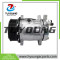 Auto AC Compressor for sanden 7H15 SD 709 UNIVESAL Model farm tractor 12V/ 24V 379609170  4637173  4637171  56004354 1520799 1521105
