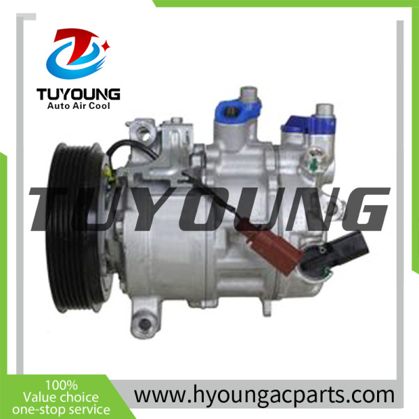 6SAS14C Auto AC Compressor Audi A3 DCP32086 5WA816803A 8W0816803L 447140-6574 447140-7731 447140-7732 DCP32086 51-1370