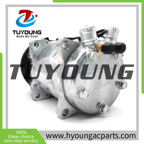 TUYOUNG Supplier R134a sanden sd5H14 auto ac compressors 8PK 24V 119mm