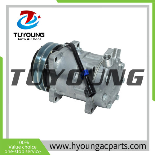 SD7H15 auto ac compressor for Sanden Models 4251-4500 4433 4251-4500 4484 4501-4750 4740 4433SAN F69 6001233 4386 4386U 4392 4433 4484 4740 UAC CO 4433C 1521836