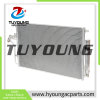 TUYOUNG China supply auto air conditioning Condenser Parallel Flow for  Dodge Sprinter 2500 Base V6  TC40579 7013902 203902 713902 68013633AA 3902 OTR200475 Four Seasons 40743