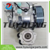 auto ac compressor sanden 5h14 SD 508 12v 8pk; vertical Oil inlet