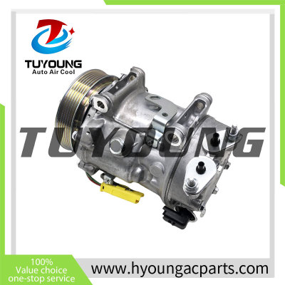 SD 7C16 1309 car air conditioner compressor Peugeot 308 Fiat Lancia Citroen C3 C4 9651911480 9800839580 9671216780 DCP07062