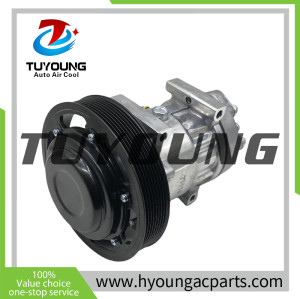 SD7H15 6193 car aircon ac compressor  Caterpillar 180MM PV8 24V