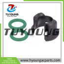 Auto a/c O-Ring MT91052 piping clamp #6 black