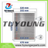 Auto Air Conditioning Condenser for LIEBHERR L576 / L580 / LH60C / R936NLC / LH22 10815368