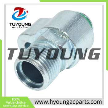 R134A A/C COMPRESSOR Fittings 10S STEEL COMP SUCTION PAD X MOR W O-RINGS 3531004 FT 15085