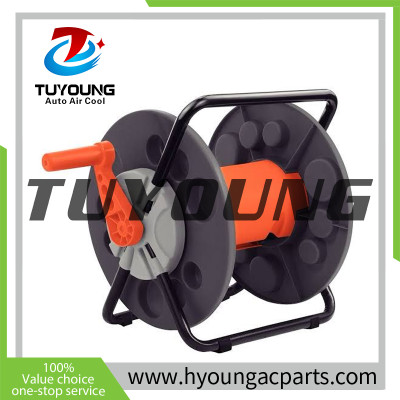 Hose Reel made with Heavy-duty Polypropylene and Storage Capacity up to 55m Hose with 1/2-inch Diameter
