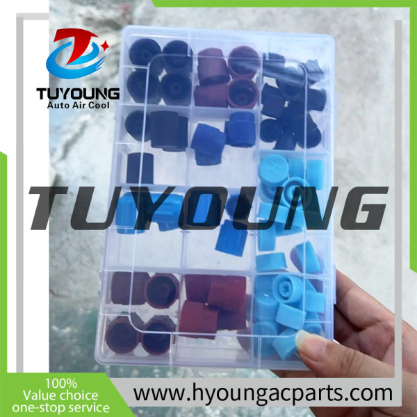 Best quality A r134a valve cap L/S , similar to a r134a valve cap L/S ,use for connects the ends of a pipe 40-10263