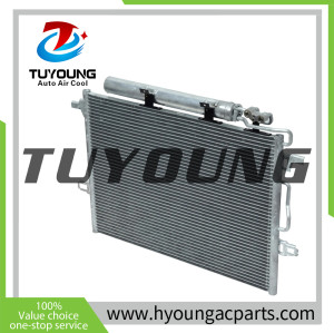 2115000154 2115000654 2115001154 2115001854 Auto Air Conditioning Condenser 627*435*16mm for Mercedes-Benz CLS500
