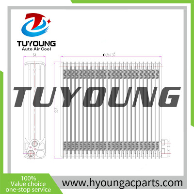 Auto Air Conditioning Evaporators 255x268x58mm for Toyota Corolla