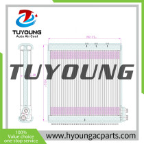 12371791 T64003 773220 4760040 Auto Air Conditioning Evaporators 38*254*288 mm for INFINITI M37