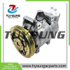 auto air Compressor for Isuzu NPR 2005-2010 8973863490 897386491 8-97386-349-0 506211-9720 506012-1710 DKS15D 1PK 135MM 12V