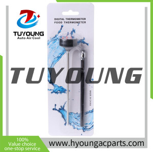 Car Air Conditioner repail tools Digital Thermometer Temperature Meter Detector with Probe Sensor For Air Conditioning Food Processing