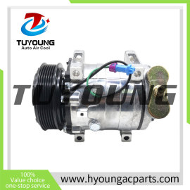 auto ac compressor for   Scacman x3000 Sd7H15 24v 6pk