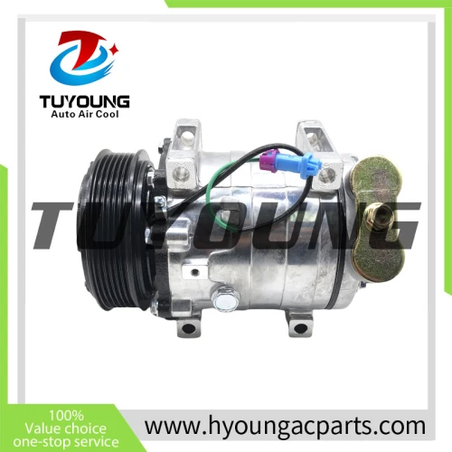 auto ac compressor for   Scacman x3000 Sd7H15 24v 6pk
