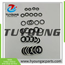 30Pcs A/C Gasket Assortment kit,Buick series AC compressor gasket repair kit air conditioner bonding oil seal gasket gasket sealing gasket set