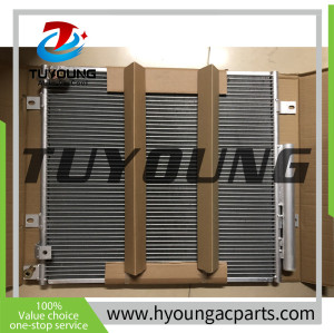 Auto a/c condenser for Volvo EC360 Excavator VOE14591537 14591537 Size 600*528*16mm