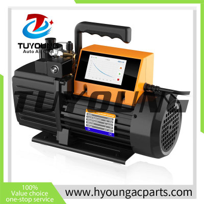 V900 Intelligent HVAC Vacuum Pump 9 CFM 2 Stage Rotary Vane Touch Screen Smart Vacuum Pump
