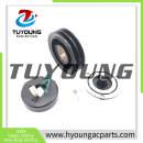 car a/c compressor clutch for  10PA17C JK447220-7780 2pk 130mm 24v pulley