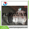 24V 10P15 1PK auto ac compressor for Doosan charger compressor Bulldozer D60P-12 D65EX-12 14X-911-7400