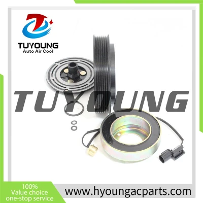 Auto ac compressor clutch for Nissan 27630-95F0A 27630-95F0B 27630-95F0C   6pk 140mm 12v