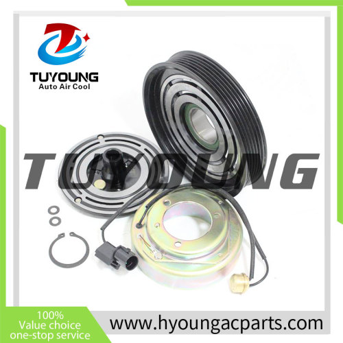 Auto ac compressor clutch for Nissan 27630-95F0A 27630-95F0B 27630-95F0C   6pk 140mm 12v
