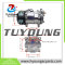 auto ac compressor for sanden 5H14 12V 2PK 132mm