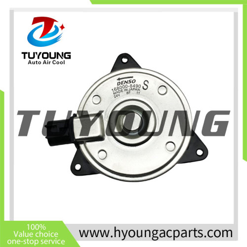 168000-8210 1680008210 168000 8210 Auto Air Conditioning Radiator Fan Motors 24v for HINO 2 pins
