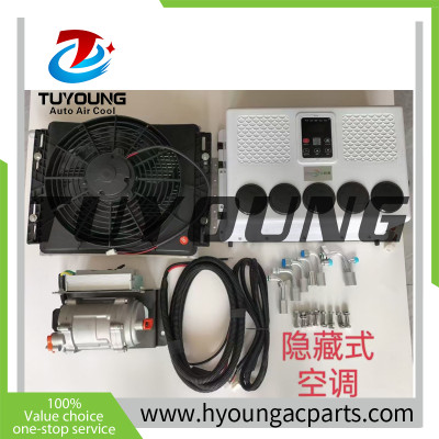 automotive air conditioning parts, integrated Roof air conditioner, fits truck  12V