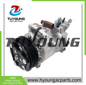 6CVC 6SAS14C Auto AC Compressors AUDI A1 2019- 3Q0816803 3Q0816803B LK888001 PXC14-8712F 447140-7011 3Q0816803E 3Q0816803D