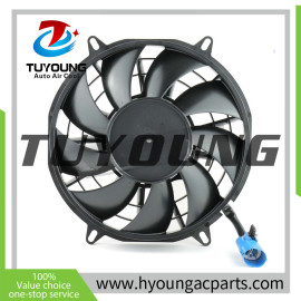 Auto ac fan va99-bbl324p/n-101a/sh for Axial brushless electric fan suction type DC 24V power supply Yazaki Hybrid 4 pin connector 280*315*76.95mm